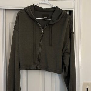 Aerie Olive Green Hoodie